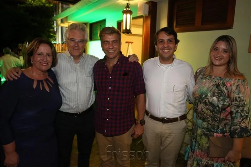 Annette de Castro, Ramon Termens, Luis Eugênio Pontes, Alan Costa e Mayra Fiúza