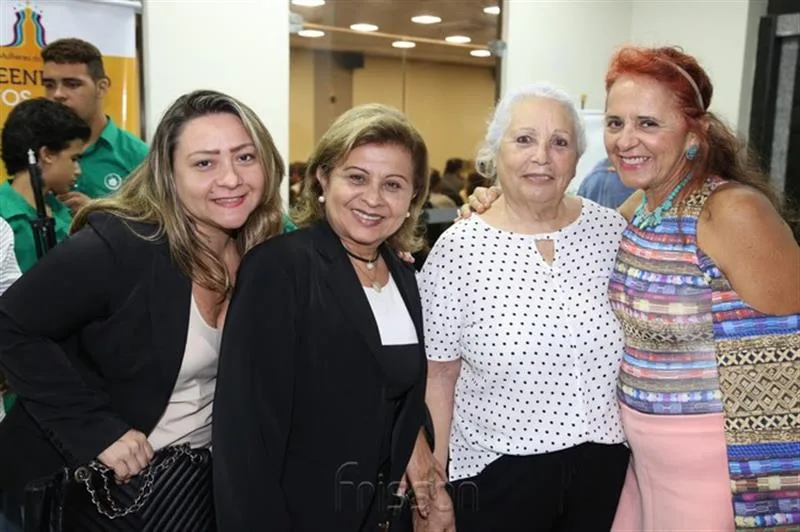 Anita Erica, Silvana Frota, Marcília Tavares e Fátima Duarte