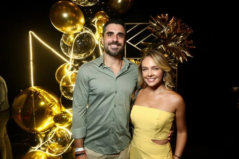 André Xerez e Thaís Lopes