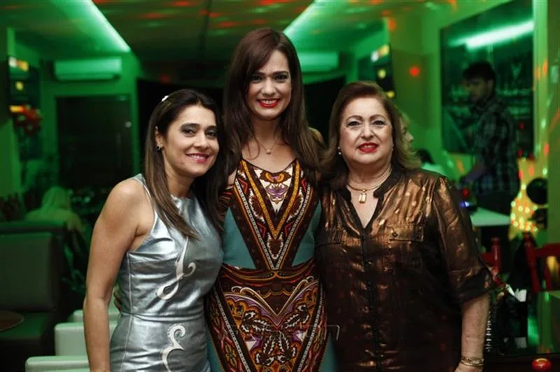 Adriana, Fabiana e Marlene Hissa