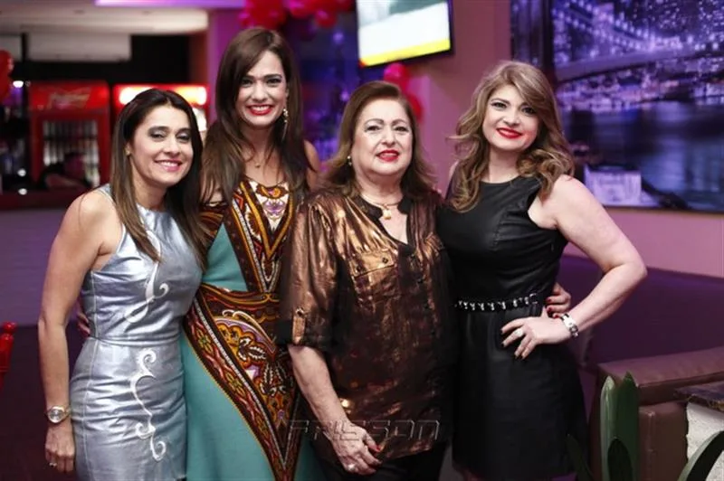 Adriana, Fabiana, Marlene e Higina Hissa
