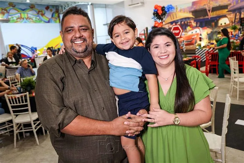 Alfredo, Ariel e Gaby Bezerra