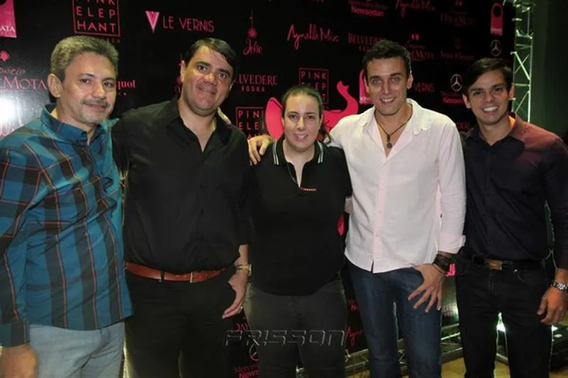Marcelo Araripe, Ranieri Pinto, Clara Franck, Eduardo Pacheco e Ítalo Girão