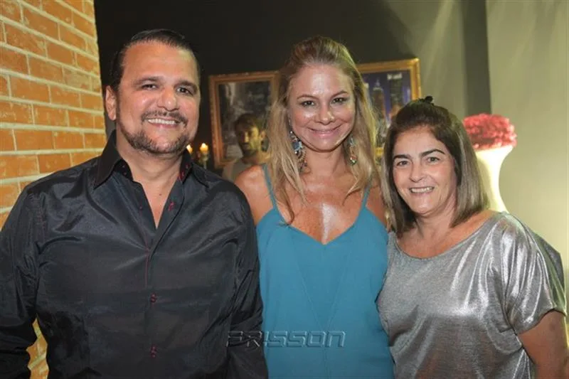 Adrísio Câmara Jr., Milena Lima e Carla Quintão