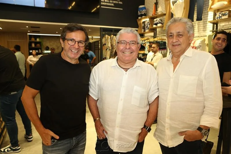 Aderaldo Silva, Ricardo Studart e Adriano Pinto