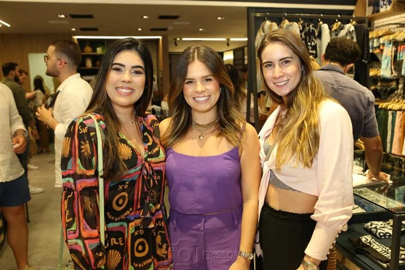 Camilly Melo, Leticia Studart e Vivian Cavalcante