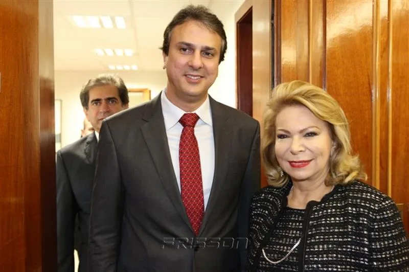 Camilo Santana e Iracema do Vale