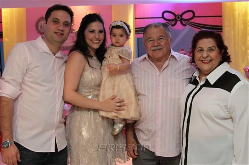 Bruno, Sarah, Mariana Pio, Deib e Eliane Otoch