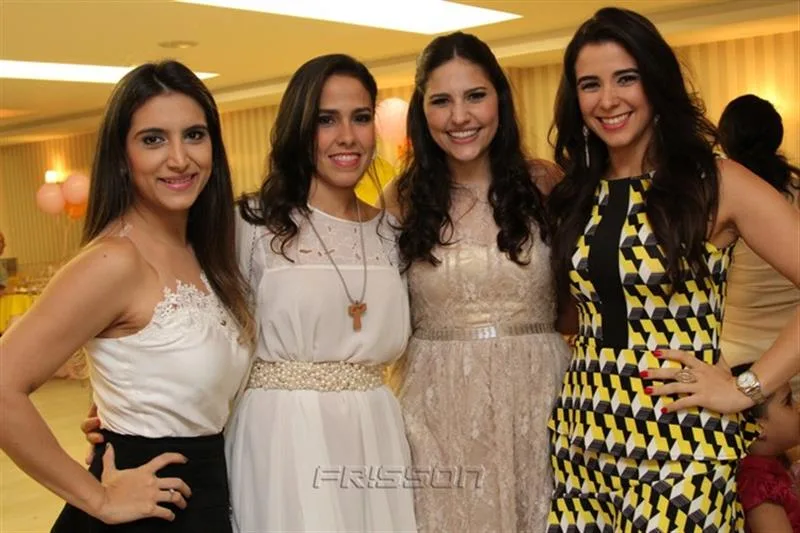Camilla Rodrigues, Amanda Montenegro, Sarah Aguiar e Vivian Otoch