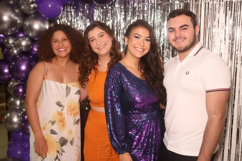 Isabella Von Haydin, Leticia Oliveira Gondim, Joana Gondim e João Lavor