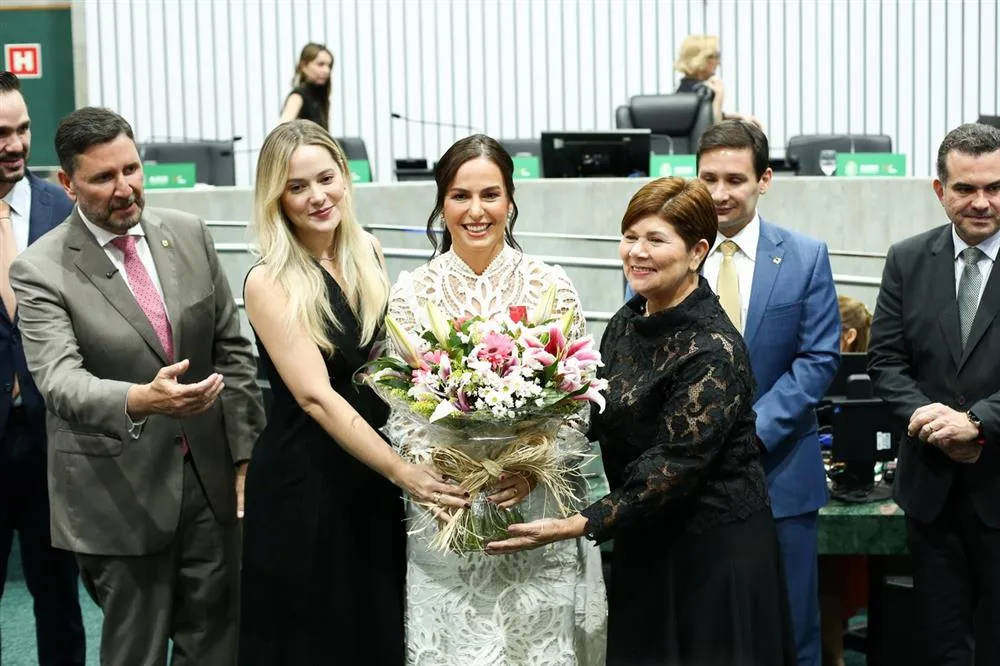 Entrega da Medalha Herbert de Souza para Lia de Freitas