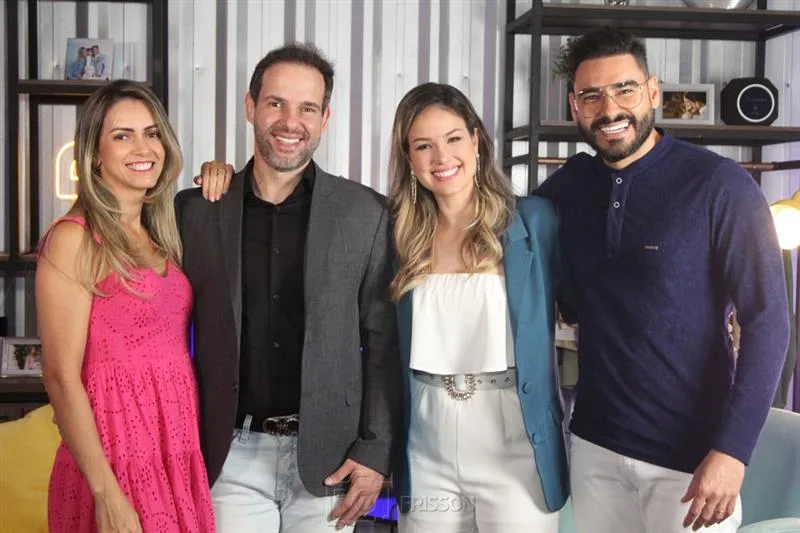 Eurides Araújo, Daniel Frota, Lorrane Cabral e Guto Ribeiro