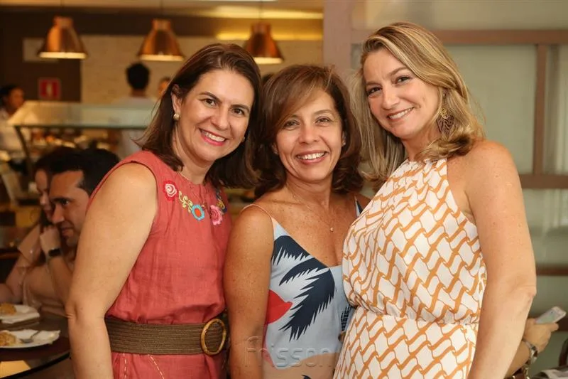 Clecia Bessa, Mirley Rocha e Louise Santos