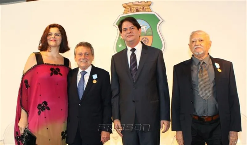 Luciana Dummar, Airton Queiroz, Cid Gomes e Sérvulo Esmeraldo