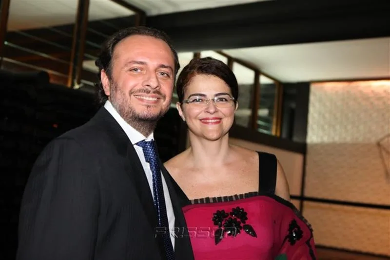 Adriano Nogueira e Luciana Dummar