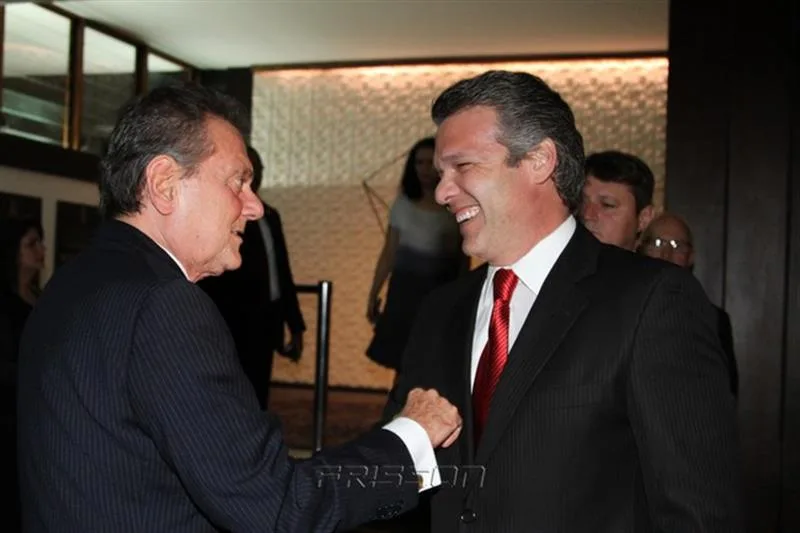 Airton Queiroz e Ferruccio Feitosa