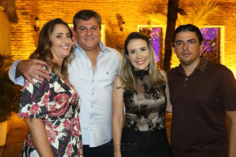 Ana Maria, Andres Escobar, Alessandra e Fernando Rocha