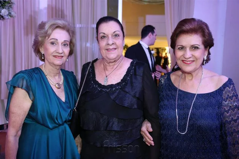 Ana Maria Castro, Fernanda Vasconcelos e Claudia Mascarenhas