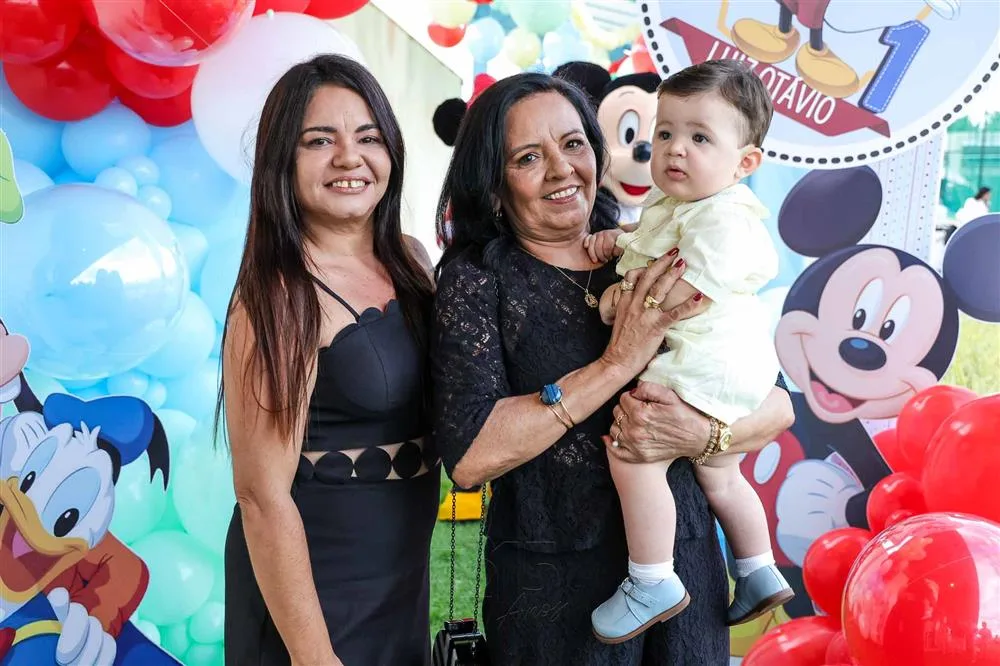 Ana Cristina, Maria Noelma Guedes e Luiz Otavio Facó