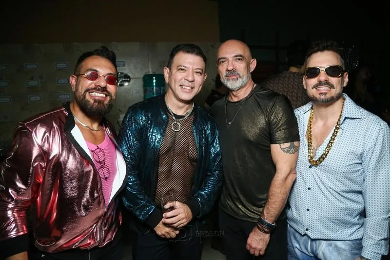 Adam Vieira, Alan Carvalho, Manu e Miguel Filho