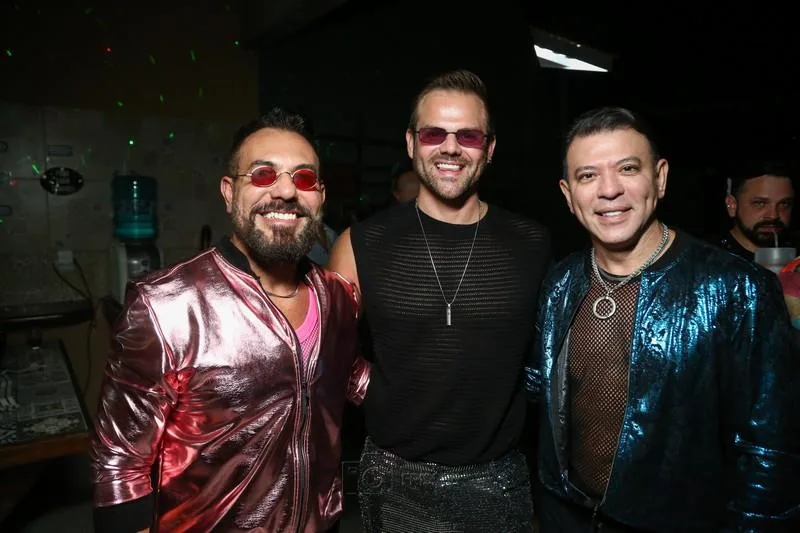 Adam Vieira, Thiago Marques e César Martins