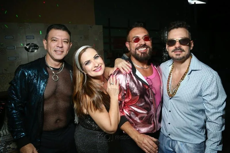 Alan Carvalho, Briane Castro, Adam Vieira e Miguel Filho