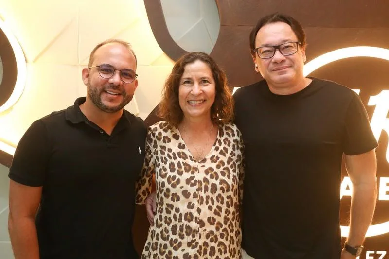Daniel Meireles, Liége Xavier e Pedro Coelho Neto