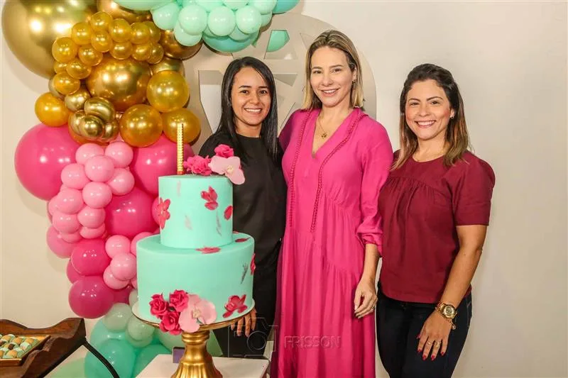 Aline Rodrigues, Gaida Dias e Carol Assunção
