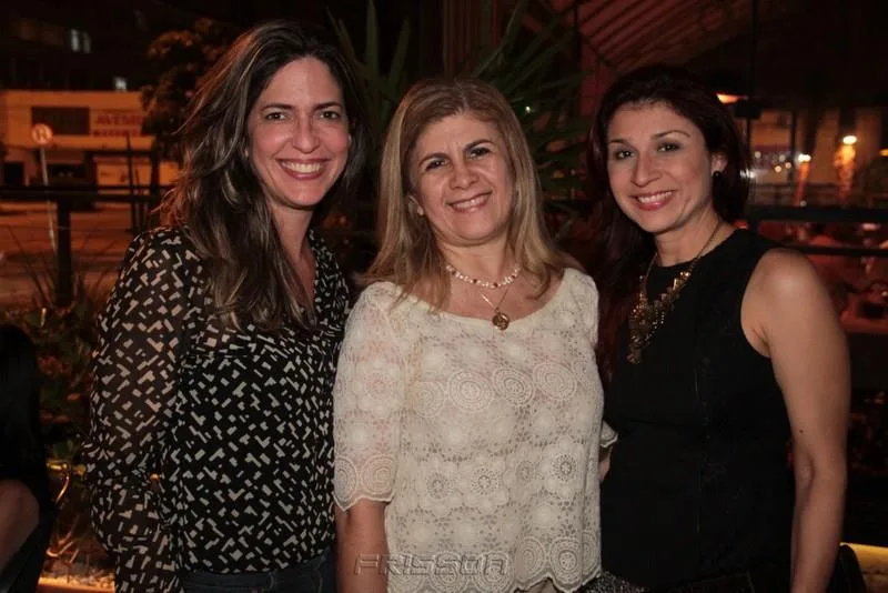 Cristiane Lopes, Telma Aguiar e Patrícia Porto