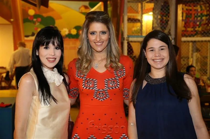 Ana Luisa Arraiz, Rebeca Basto e Ticia Cavalcante