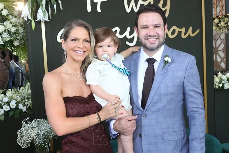 Cecília, Arthur e Leo Couto