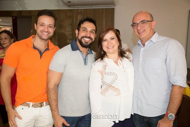 Mário Eleutério, Ada Vieira, Briane de Castro e Manu Gomes