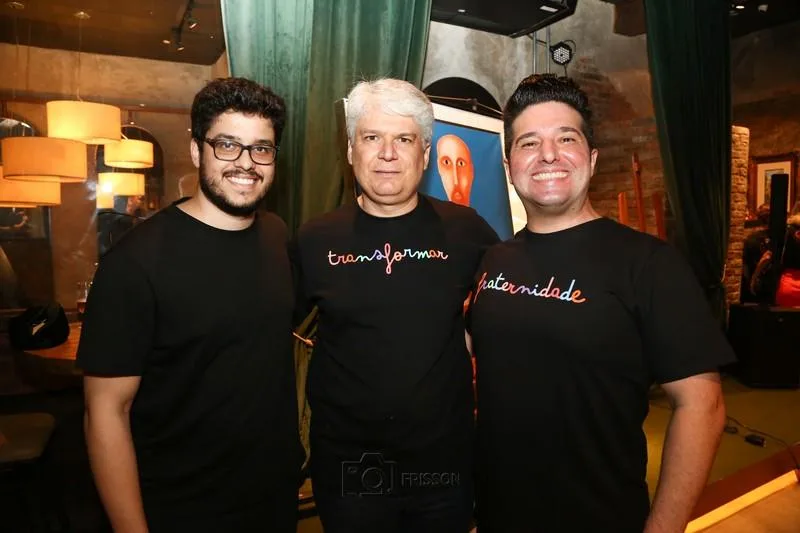 Cadeh Juaçaba, Leonardo Leal e Pipo Gurjão