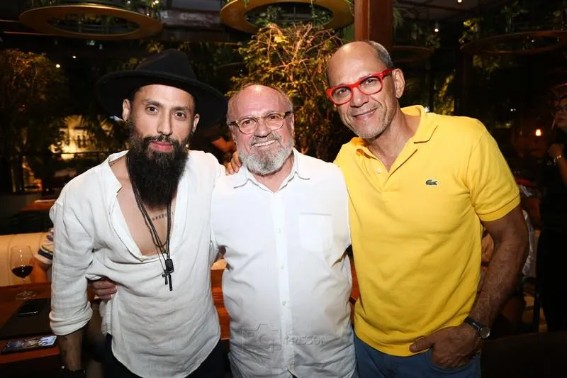 Juca Máximo, Vando Figueiredo e Mano Alencar