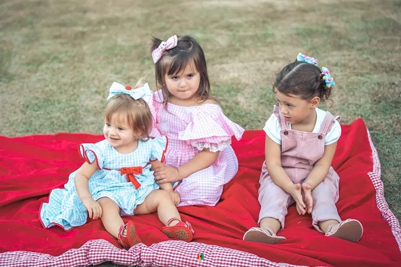 Alice,Juju Teófilo e Maria Beatriz