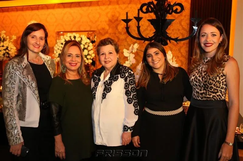 Carol Belchior, Regina Holanda, Marilza Pessoa, Natália Teixeira e Patrícia Sampaio