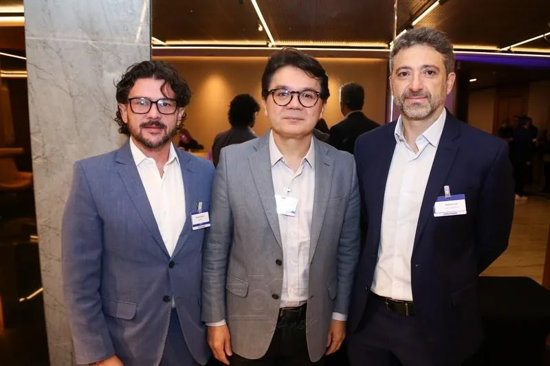 Antônio Júnior, Neuri Freitas e André Facó