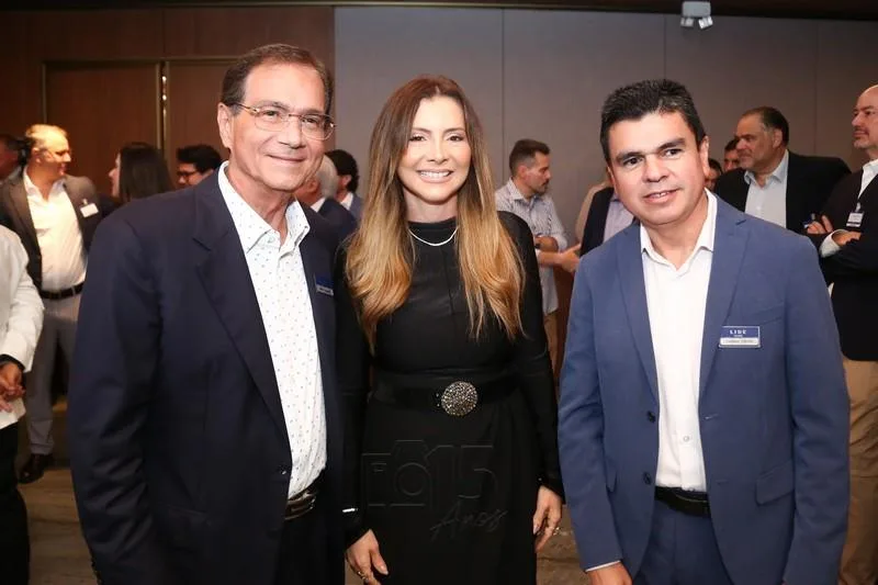 Beto Studart, Emília Buarque e Chagas Vieira