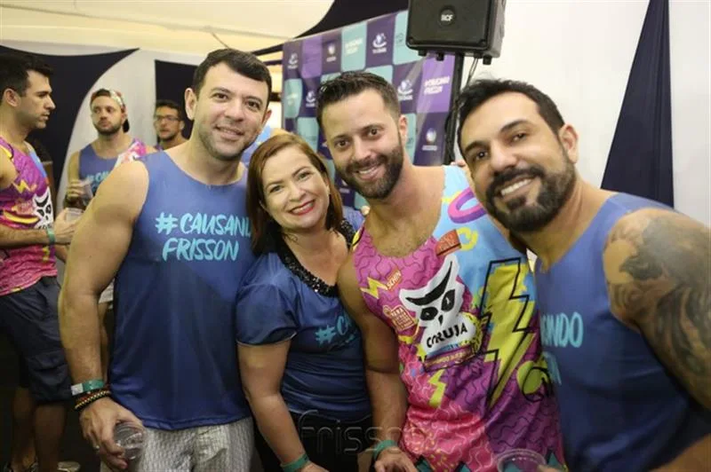 Alan Carvalho, Briane de Castro, Daniel Eleuterio e Adan Vieira