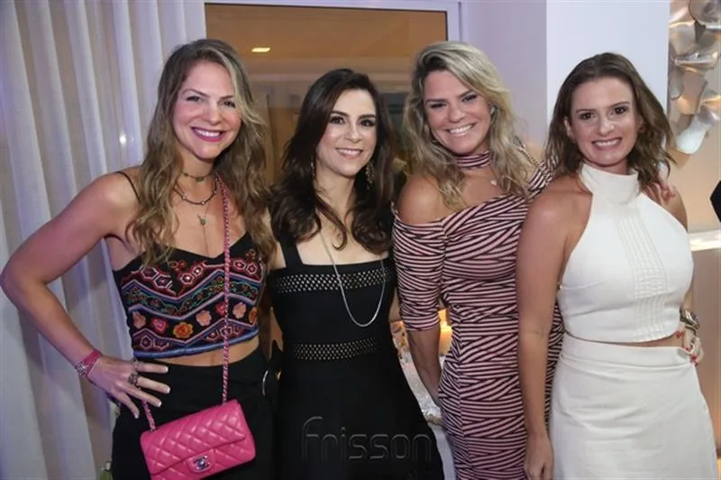 Cecilia da Fonte, Laura Araújo, Lana Pinheiro e Ellen Araújo