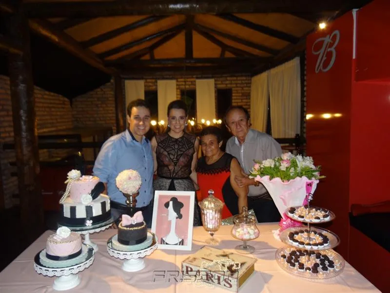 Philippe Frota, Juliana Brito, Xavier Brito e Filomena Frota