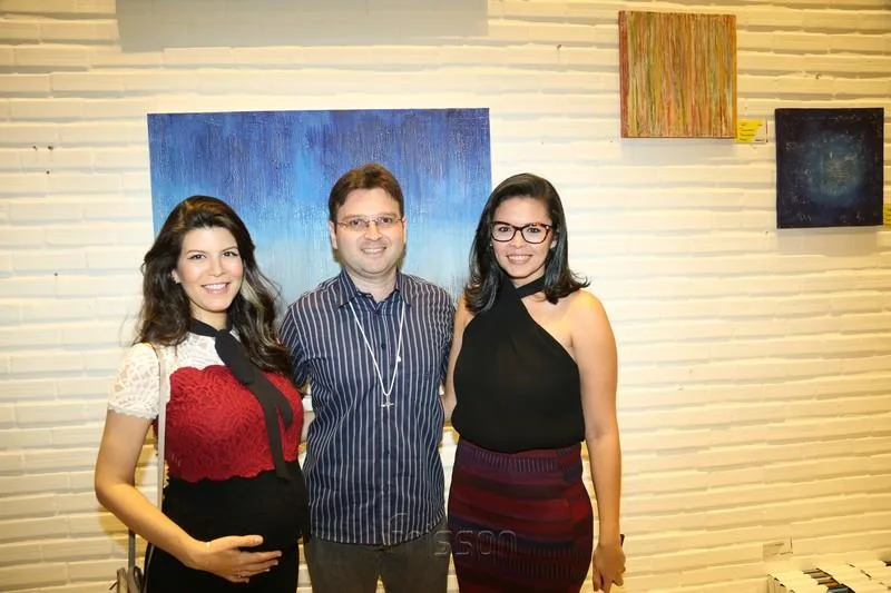 Camila Feitosa, Alexandre Reis e Daniele Carvalho