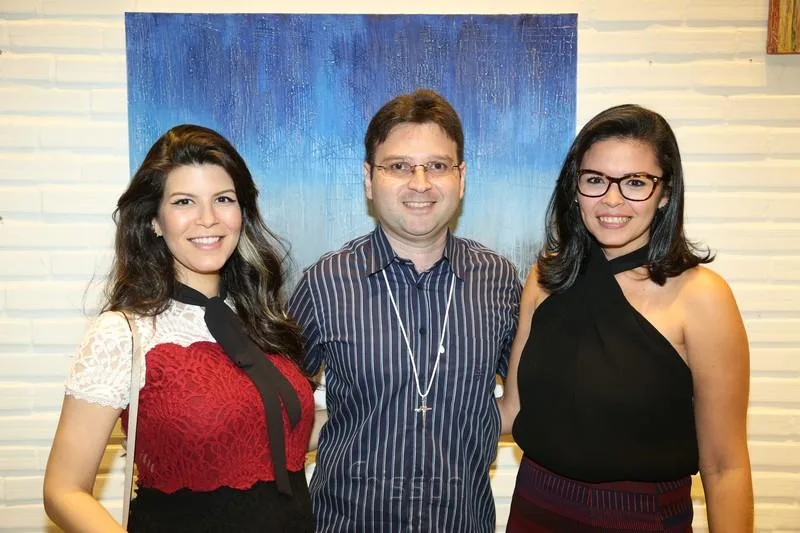 Camila Feitosa, Alexandre Reis e Daniele Carvalho