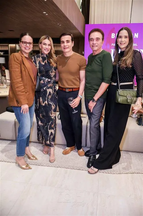 Ana Virginia Furlani, Juliana Hissa, Rodrigo Maia, Marcos Monteiro e Zaira Mendes