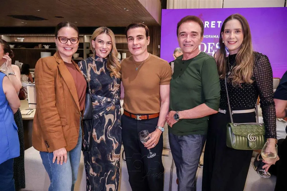 Ana Virginia Furlani, Juliana Hissa, Rodrigo Maia, Marcos Monteiro e Zaira Mendes