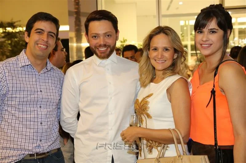 André Macedo, Vagner Kallieno, Priscila de Sousa e Helena Moro