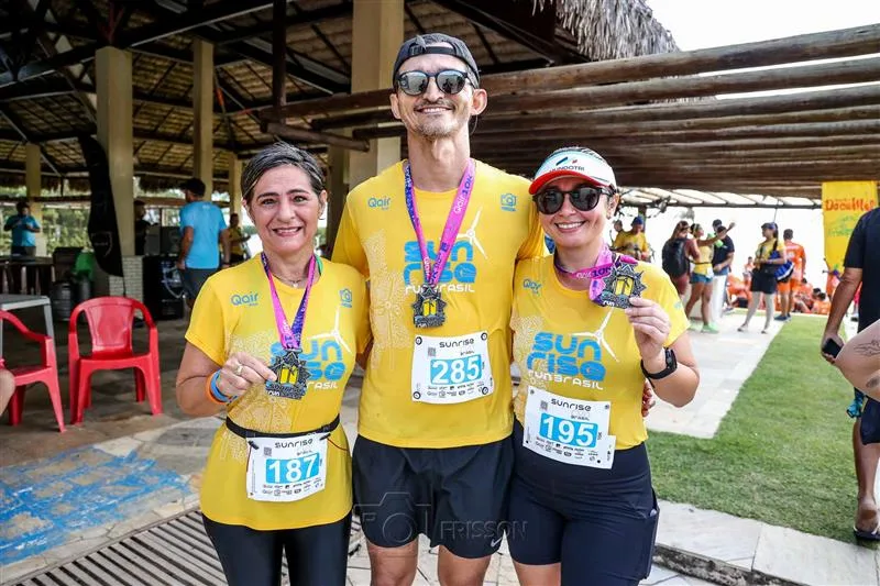 Alba Coutinho, Mario Tebet e Carol Rock