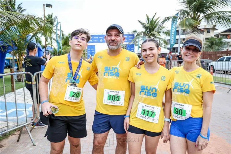 Antonio de Castro, Luis Santos, Marina e Joyce de Castro