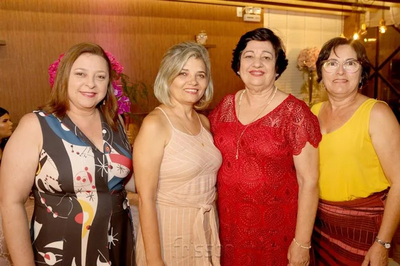 Ana Cristina Magalhães, Gardênia Moura Sampaio, Tereza Neuma Fontenele e Josa Melo