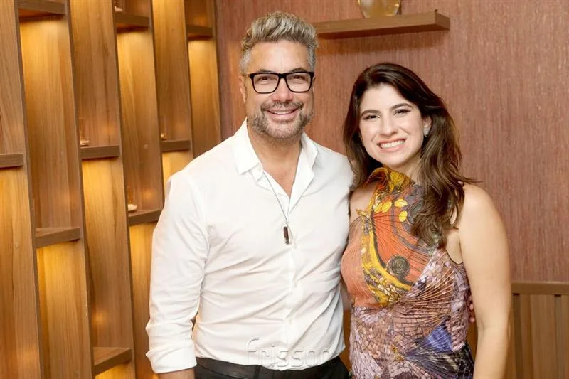 Fernando Torquato e Themis Briand